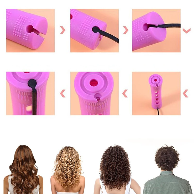 12pcs Hair Perm Rods Short Cold Wave Rods Hair Curler No Heat Perming Rods Hair Curling Rollers Curlers Curling Hair Tools