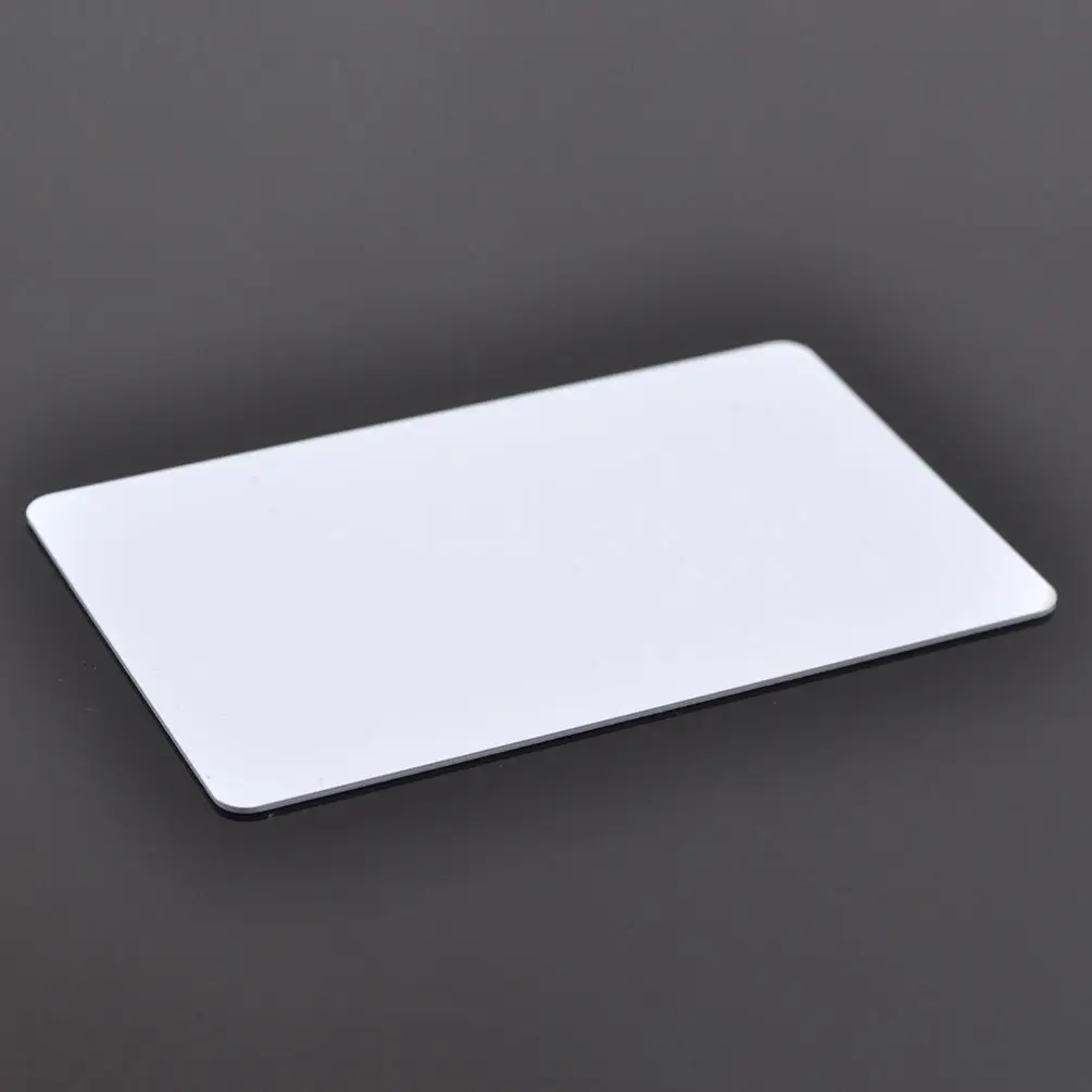 10Pcs IC Smart Card Tag Tags 1k S50 IC 13.56MHz Read Write High Quality PVC Waterpoor IC Tag White Cards