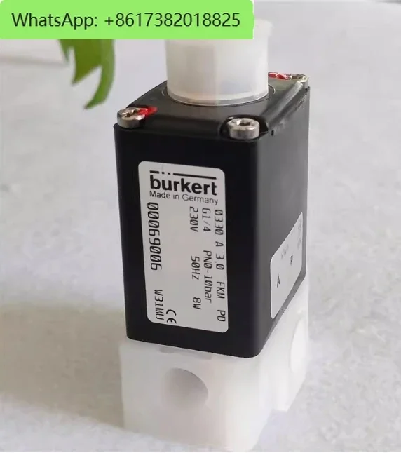 New Burkert  00019078  00069006  00136348  00136350  00055788  00066032  Pneumatic solenoid valve