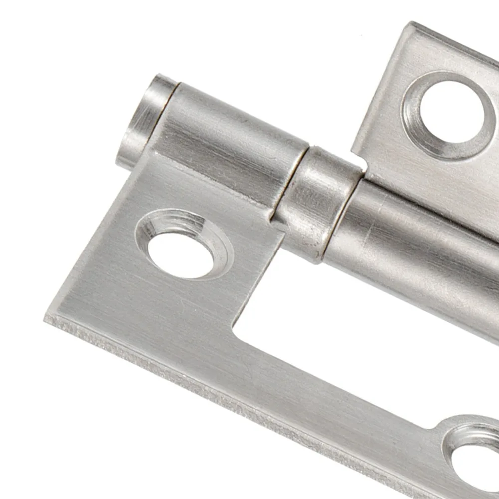 6pcs Mute Stainless Steel Butterfly Hinges Smooth Durable Door Hinges Cabinet Hinges Wardrobe