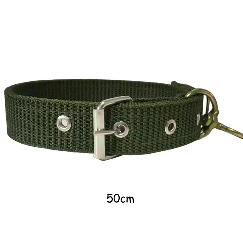 Strong Durable Belay Tie Adjustable Cattle Collar Cow Hauling Collar Livestock Feeding Supply Canvas Belt Veterinary Equipment