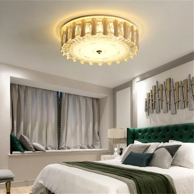 TINNY Ceiling Light Modern Luxury Crystal Lamp Fixtures LED Home For Dining Room Decoration
