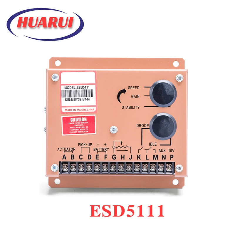 ESD5111 Speed board Cummins GAC diesel generator set speed controller electronic governor actuator