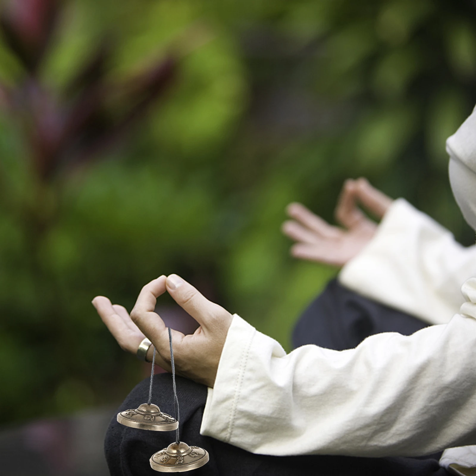 

Touch The Bell Handmade Cymbals Yoga Pure Copper Chime Bells Percussion Instrument