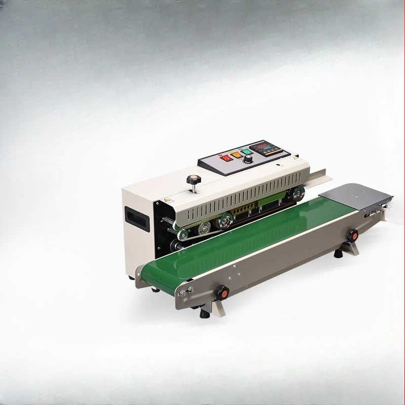 

Fully automatic continuous commercial small tea food automatic sealing machine aluminum foil packaging bag heat sealing