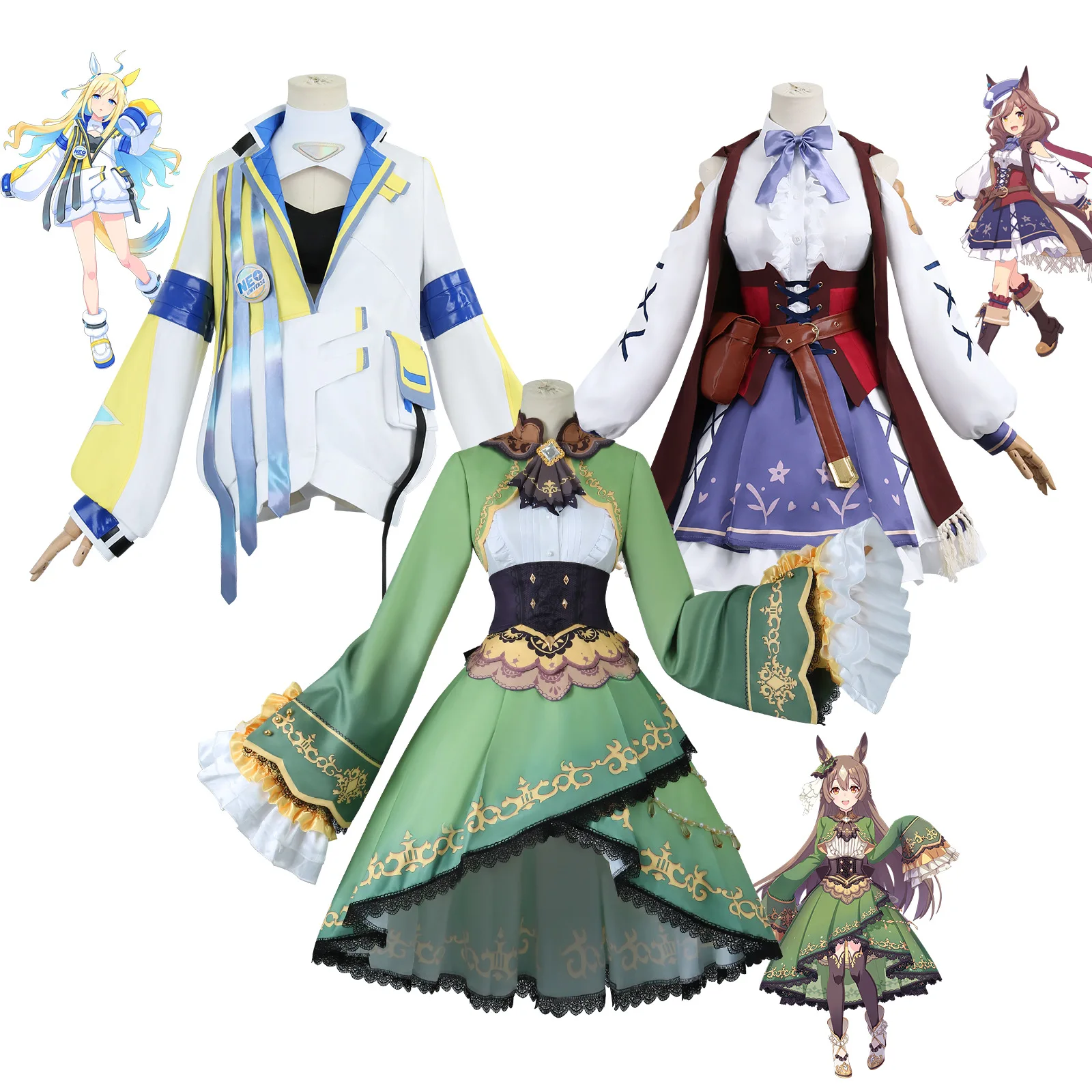 

Uma Musume Pretty Derby Cosplay Costume And Poetry Drama See The Light Drill, New Cosplay Anime Cosplay Costume