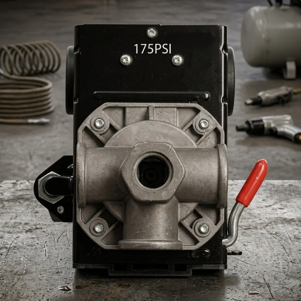 For Factory Automation Black Air Compressor Switch NPT1 4 Air Valve Reliable Performance Unit For LF10-4H Control