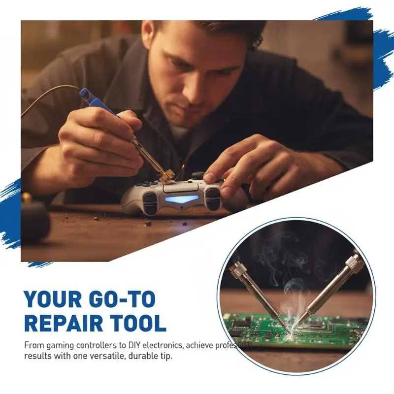 

Набор для демонтажа джойстиков Switch Pro: инструмент для пайки джойстиков, паяльная станция с регулируемой температурой