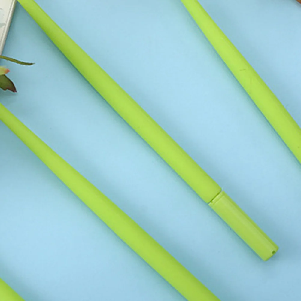 

3pcs 0.5mm Rose Shaped Gel Pen Lovely Pen Creative Romantic Wrriting Pens for Home Office School (Blue Ink)
