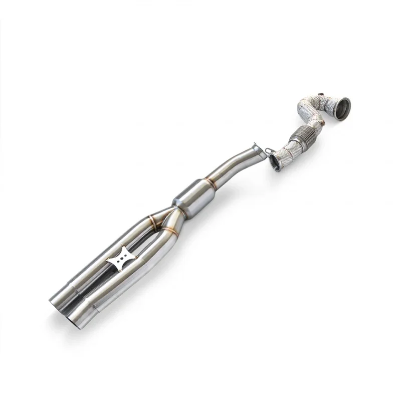 High Flow Downpipe Is Used RS3/ TTRS 2.5T 2017-2021 Exhaust System Power Upgrade