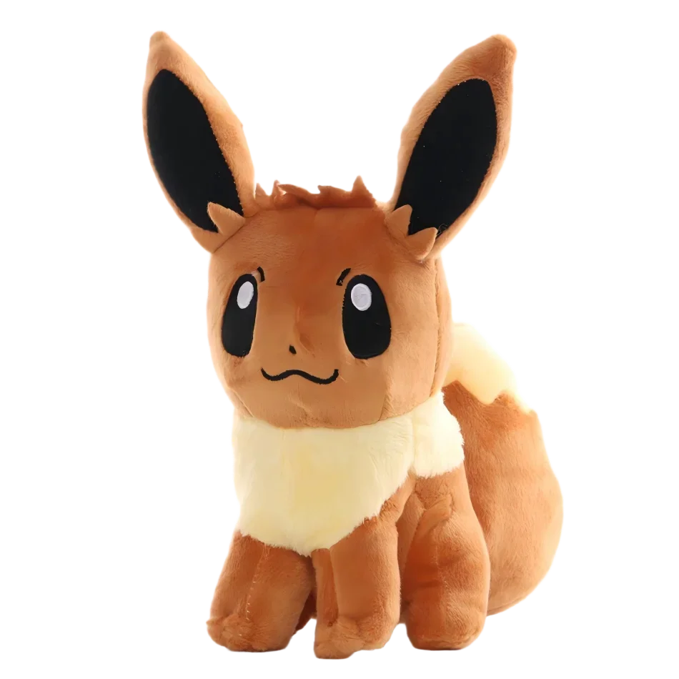 ***HOTSALE Eevee Family Pokemon Plush Toys Set - Sylveon Umbreon Vaporeon Flareon Pikachu Stuffed Dolls Exquisite Kids Xmas Gift