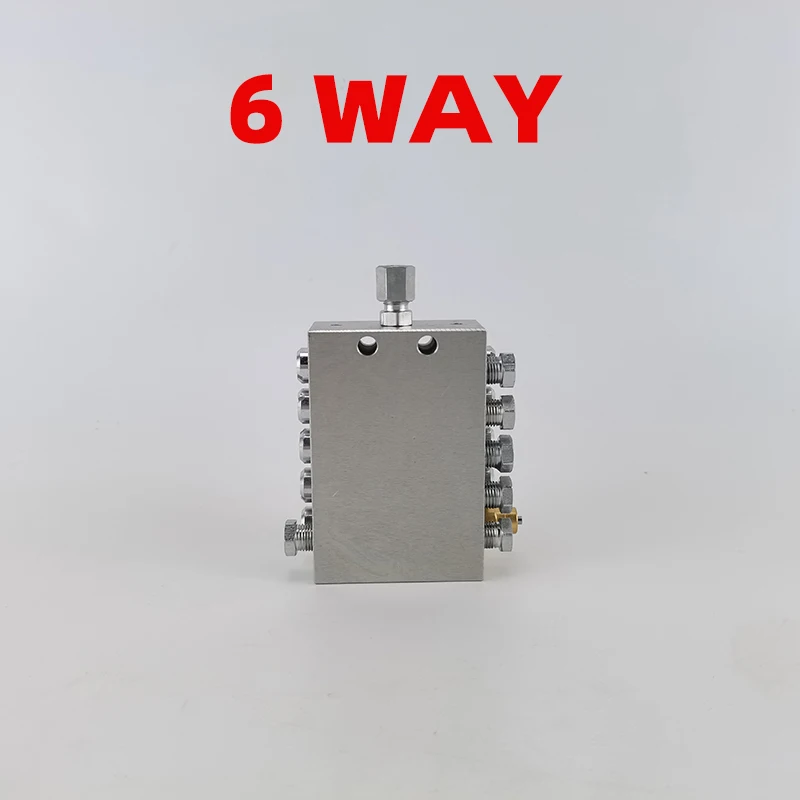 JPQ Grease Distributor 10/9/8/7/6/5 WAY Metal Lubrication Distributor Manufacturer From China