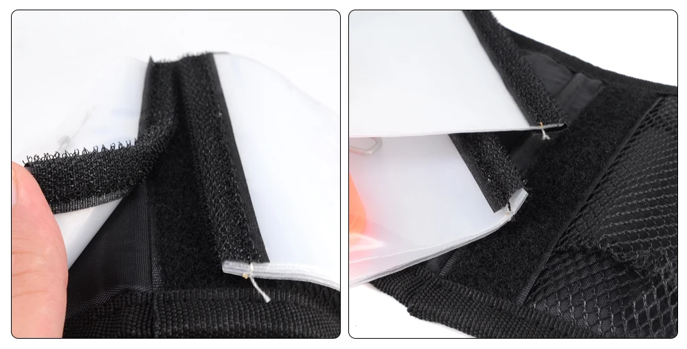 Hirisi Angeltasche für Angelzubehör, Karpfenangel-Rigs, Hair Rigs, Transparente Tragetasche, Angelzubehör-Halter – Detail 7