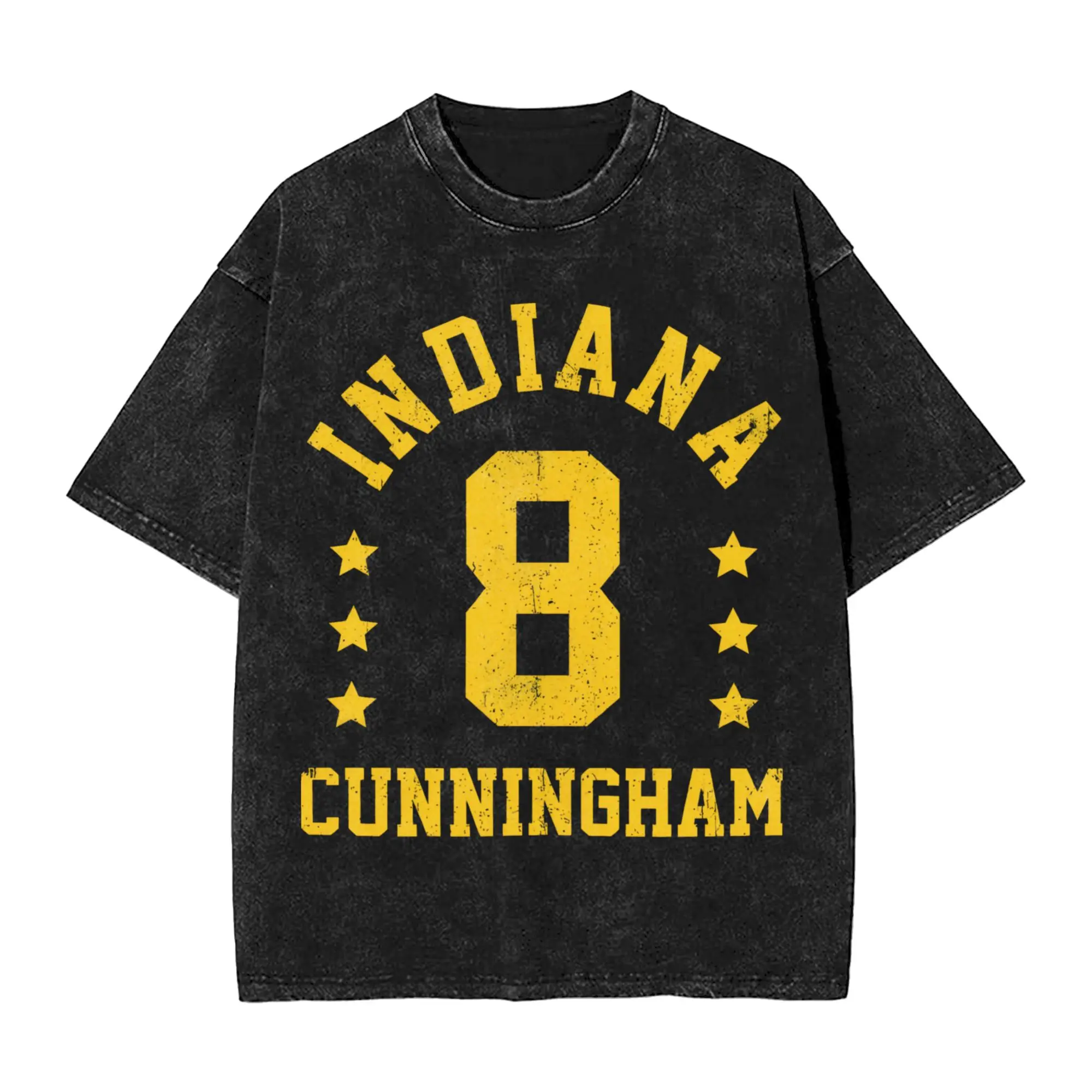 Sophie Cunningham Basketball Washed T Shirt Hip Hop T-Shirts Number 8 Tee Shirt for Men Women Short Sleeve Oversize Summer