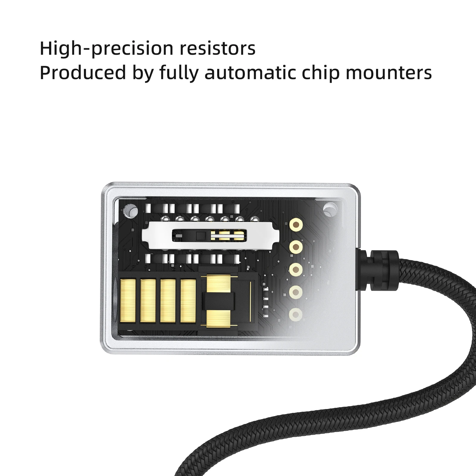 Słuchawki douszne TimeEar TEC-Ω 15 30 75 150 Ohm Impedancja Wtykowe Słuchawki Redukujące Szumy Rezystancja IEM Filtr Redukcji Hałasu Adapter Słuchawkowy — zdjęcie produktu 3