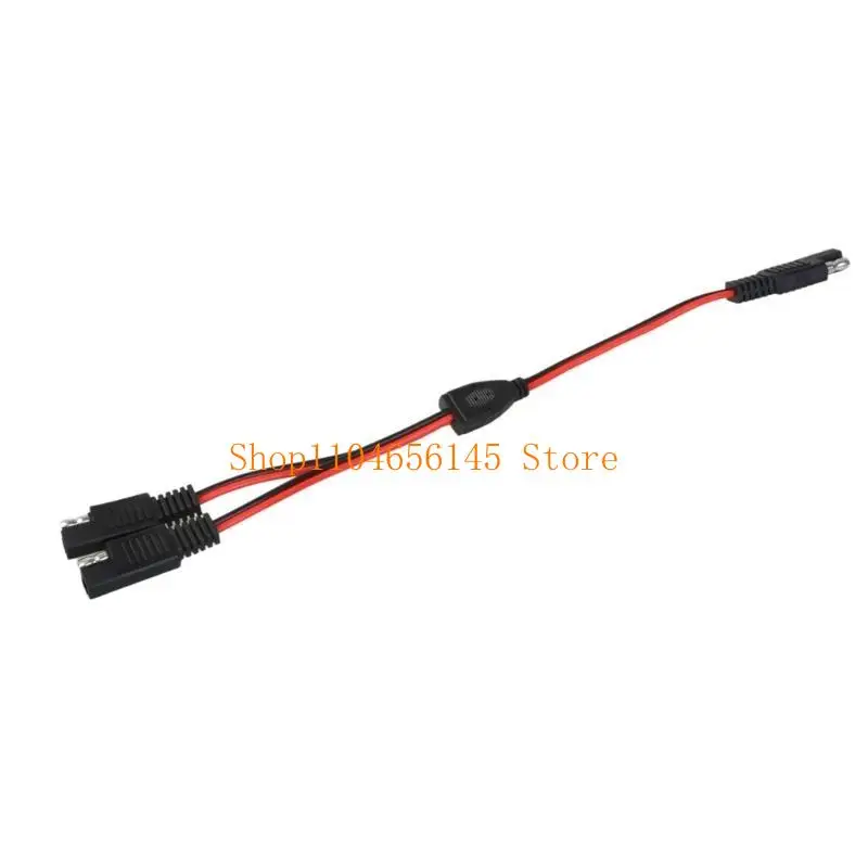 652F SAE Adapters 1 to 2 SAE Y Splitter SAE Power Automotive Connectors Extensio