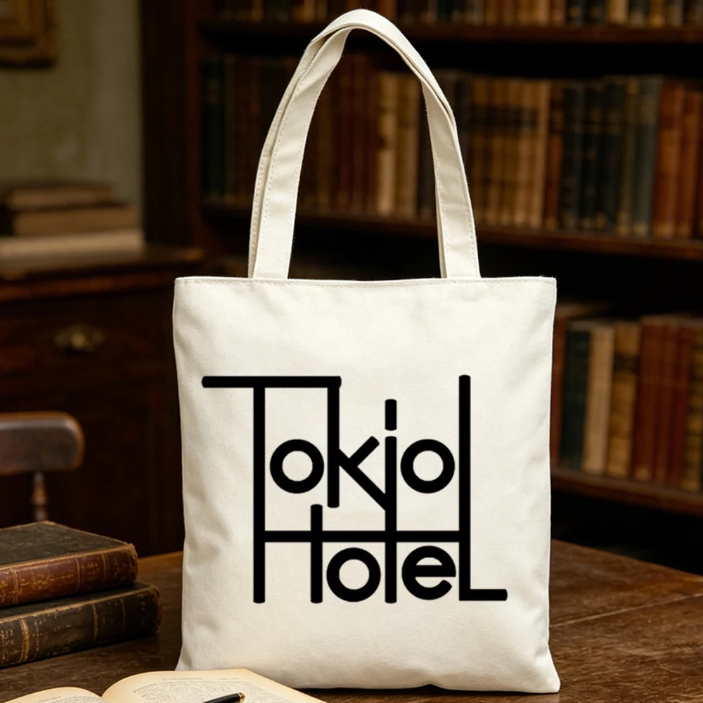 Tokio Hotel tote bag bolsas de tela torba na zakupy shoulder  y2k femme