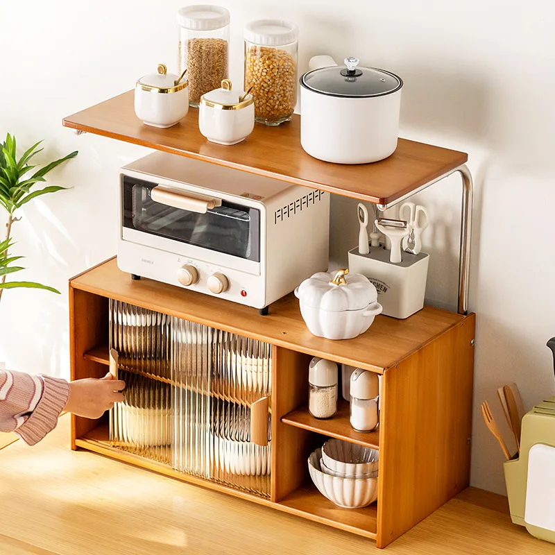 Factory Direct 2026 Kitchen shelves, countertops, layered seasoning shelves, kitchen finishing, storage racks, cabinets, househo