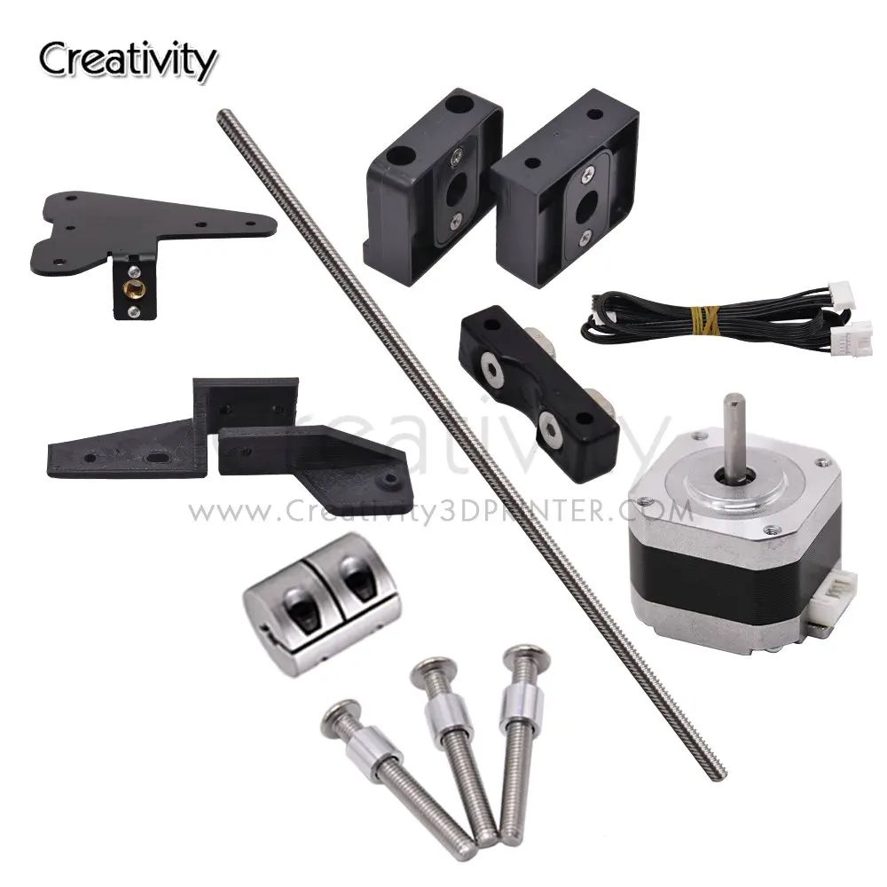 Dual Z Axis Lead Screw Upgrade Kit 42-34 Stepper MotorT8 Lead Screw for Ender3 Ender-3S Ender-3 Pro CR10 3D Printer Accessories