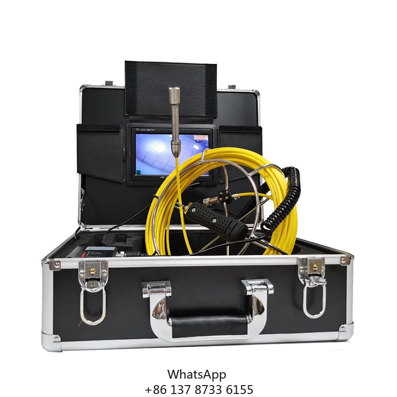 20m Cable+17mm Lens Industrial Endoscope With 1000TVL And 6Pcs LEDs Sewer Pipe Camera
