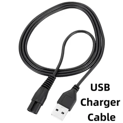 USB Charger Cable For Meridian Grooming Electric Shaver Trimmer Replacement Charging Cable Power Cord Supply Adapter
