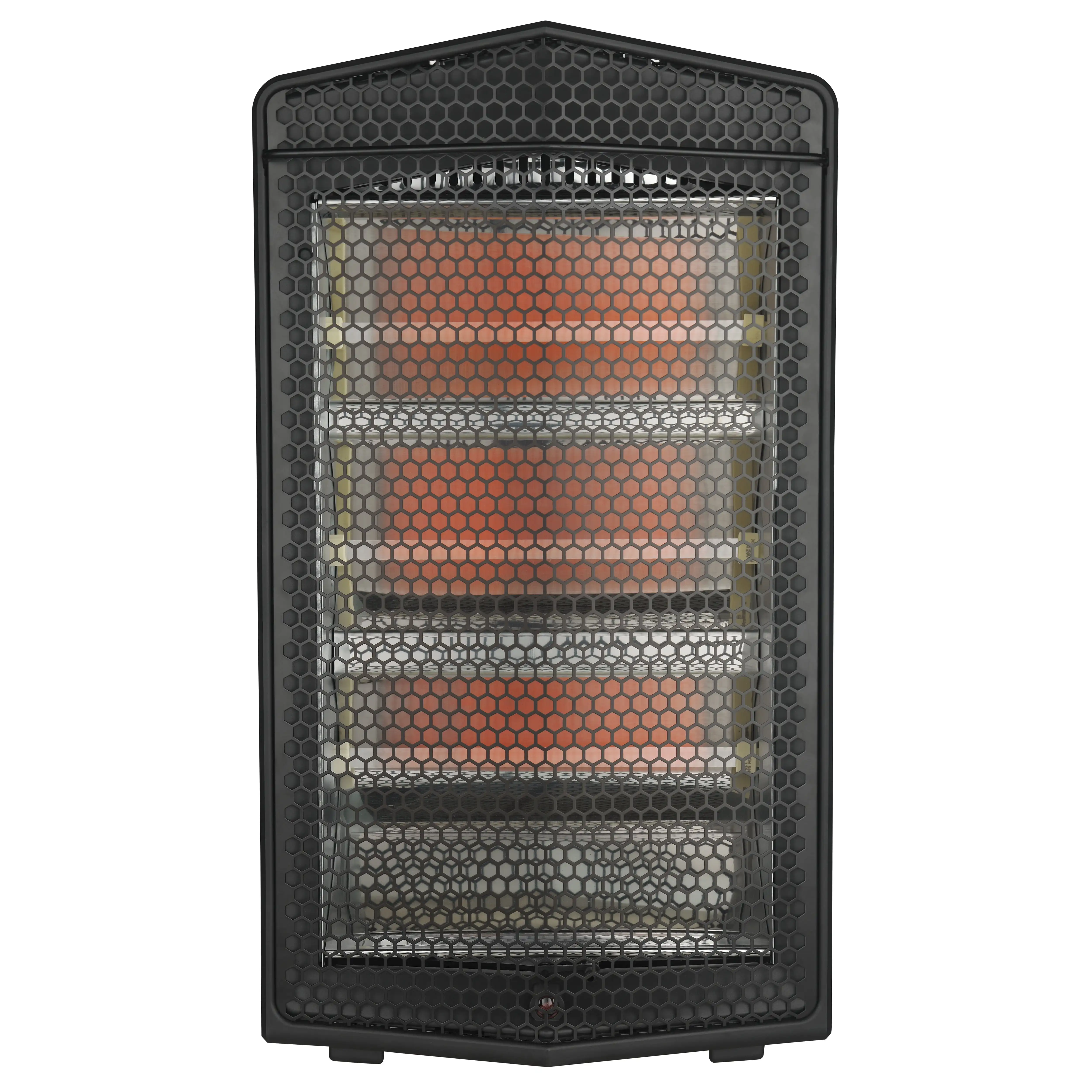 Midea 1500W Quartz Space Heater (Like New) – 3 Heat Settings, Radiant Indoor Heater, Overheat & Tip-Over Protection, Energy-Efficient Portable Heater, Black