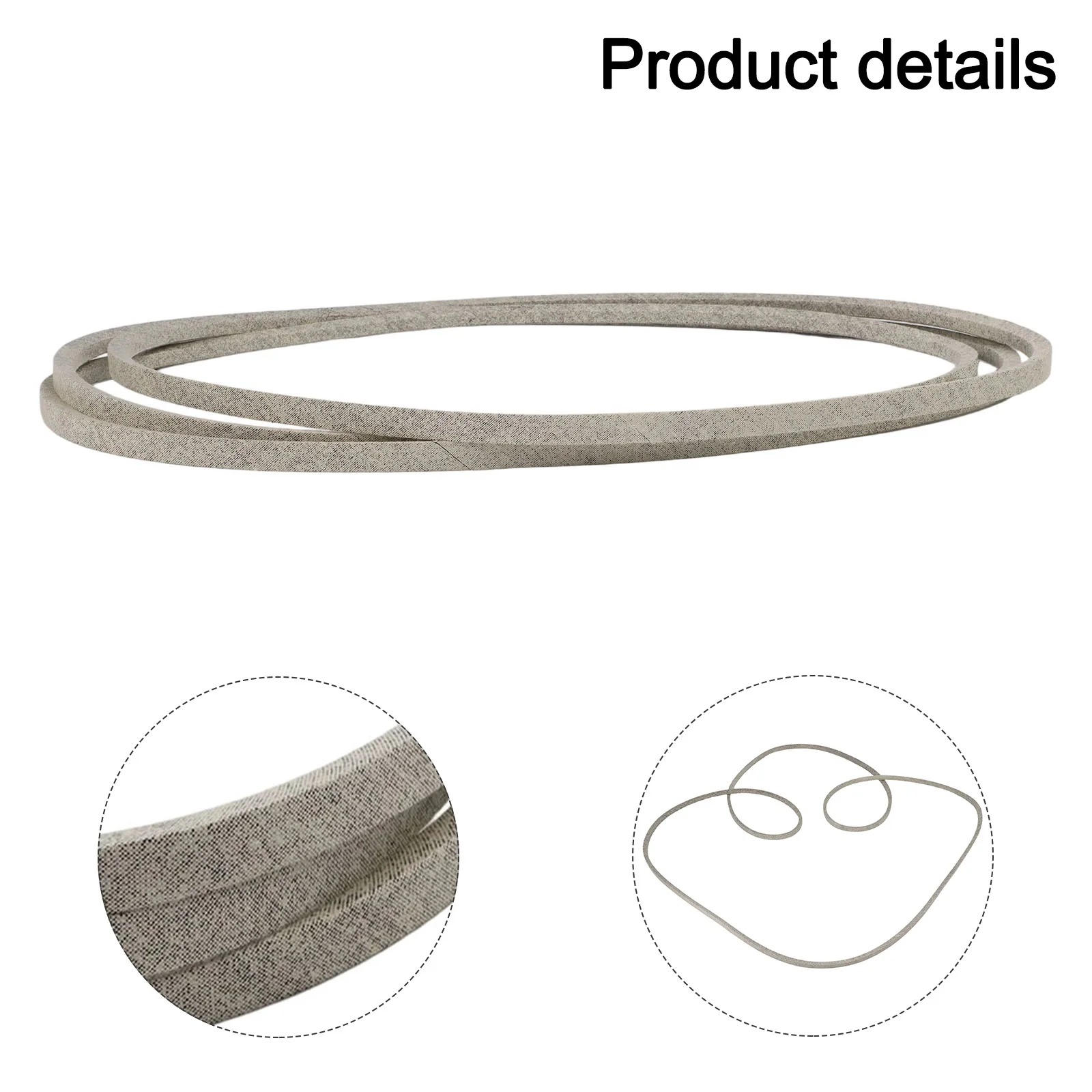 Lawnmower Drive Replacement Belt Compatible with Model For M154621 Designed to Fit Multiple Units Including EZTRAK Z245 Series