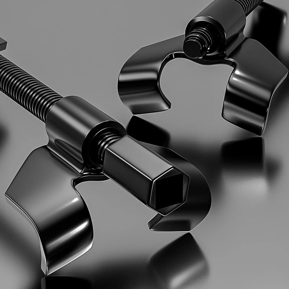 Shock Absorber Spring Compressor Tool Set, Claw Hook for Car Repair and Roll Removal, Shock absorber spring disassembly tool