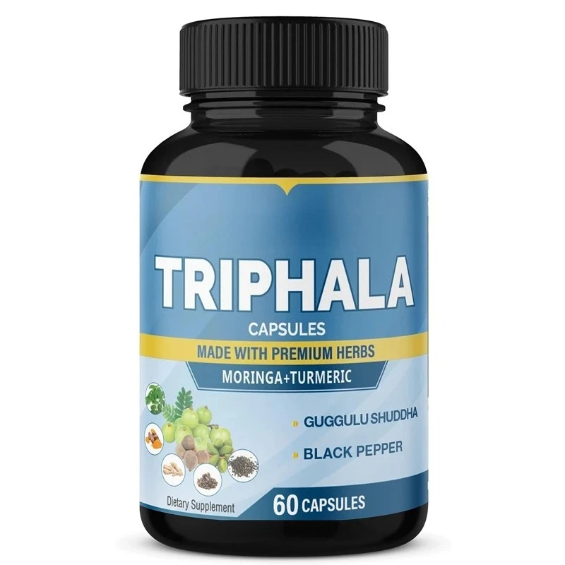 

Organic Triphala Extract Capsules | Improving Digestive System | Compound Herbal Supplementation