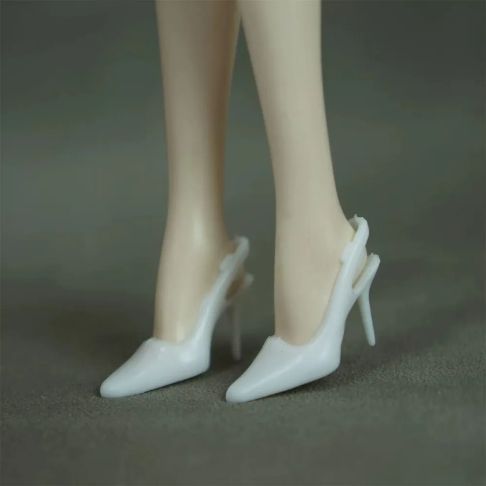 Fashion 1/6 Sippers Shoes Plastic Multistyles Sandals High Eyed Shoes Flat Shoes Male/Female Boots Fit Foot Length 2cm Dolls