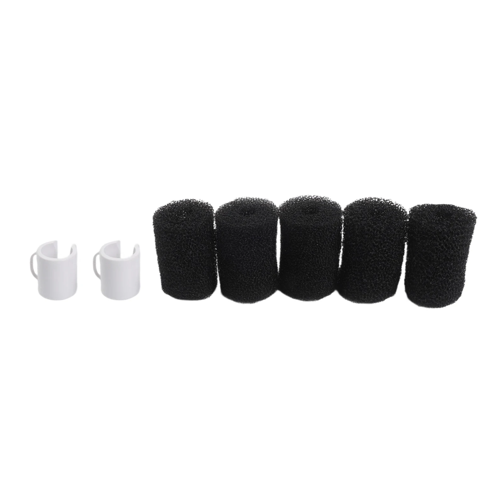 Pool Cleaner Replacement Parts: 2 Bag Collars + 5 Sweep Hose Scrubbers for Polaris 180 280 360 380 480 and 3900 Vacuum Systems