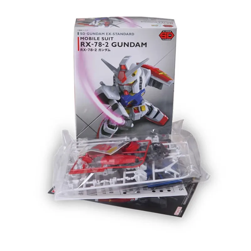 

BANDAI Authentic SDEX 001 RX-78-2 Gundam First Gundam BB Warrior Model Kit Collectible Toy Gift