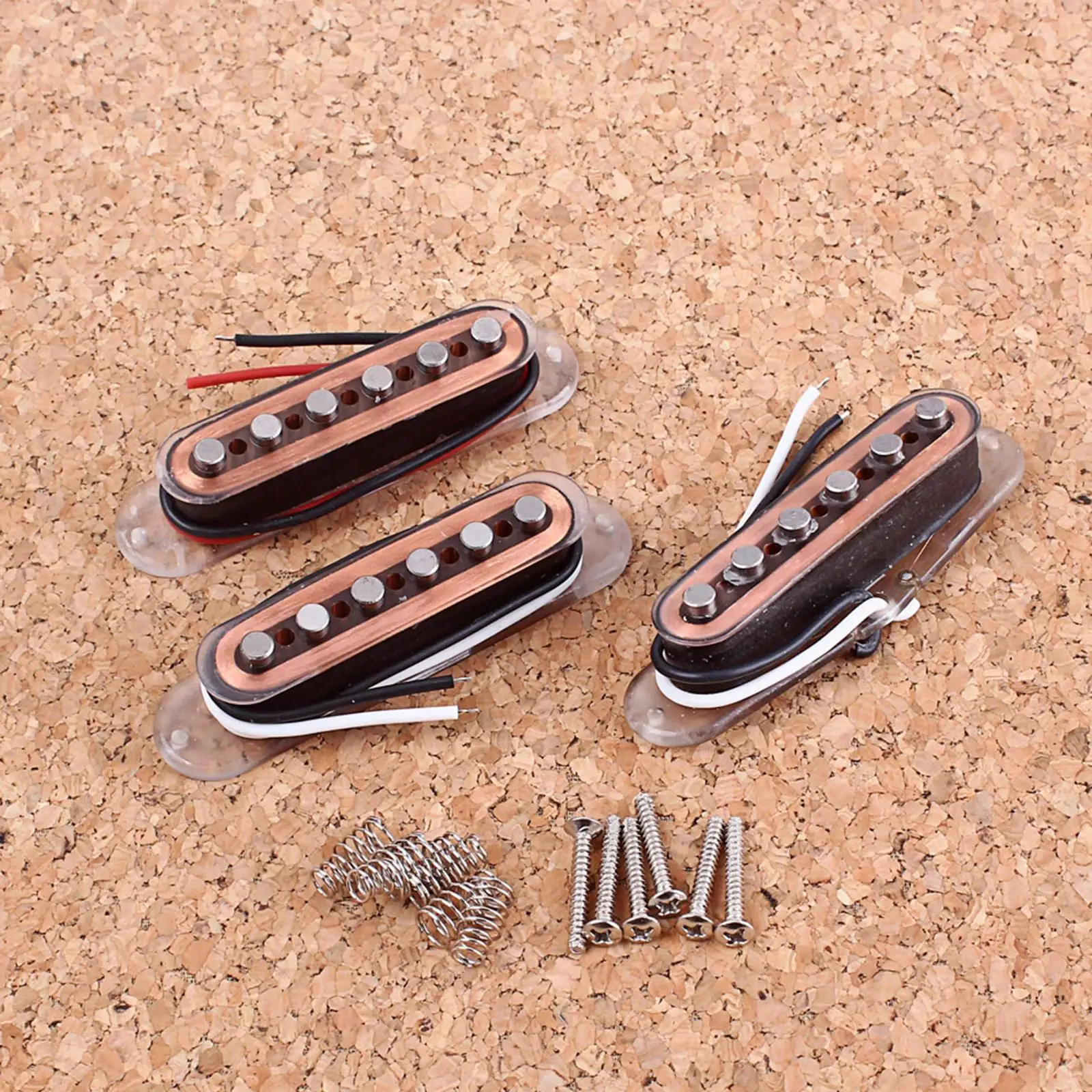 3x Vintage Tone Alnico V Single Coil Pickups Set for ST Style Guitar Accessories