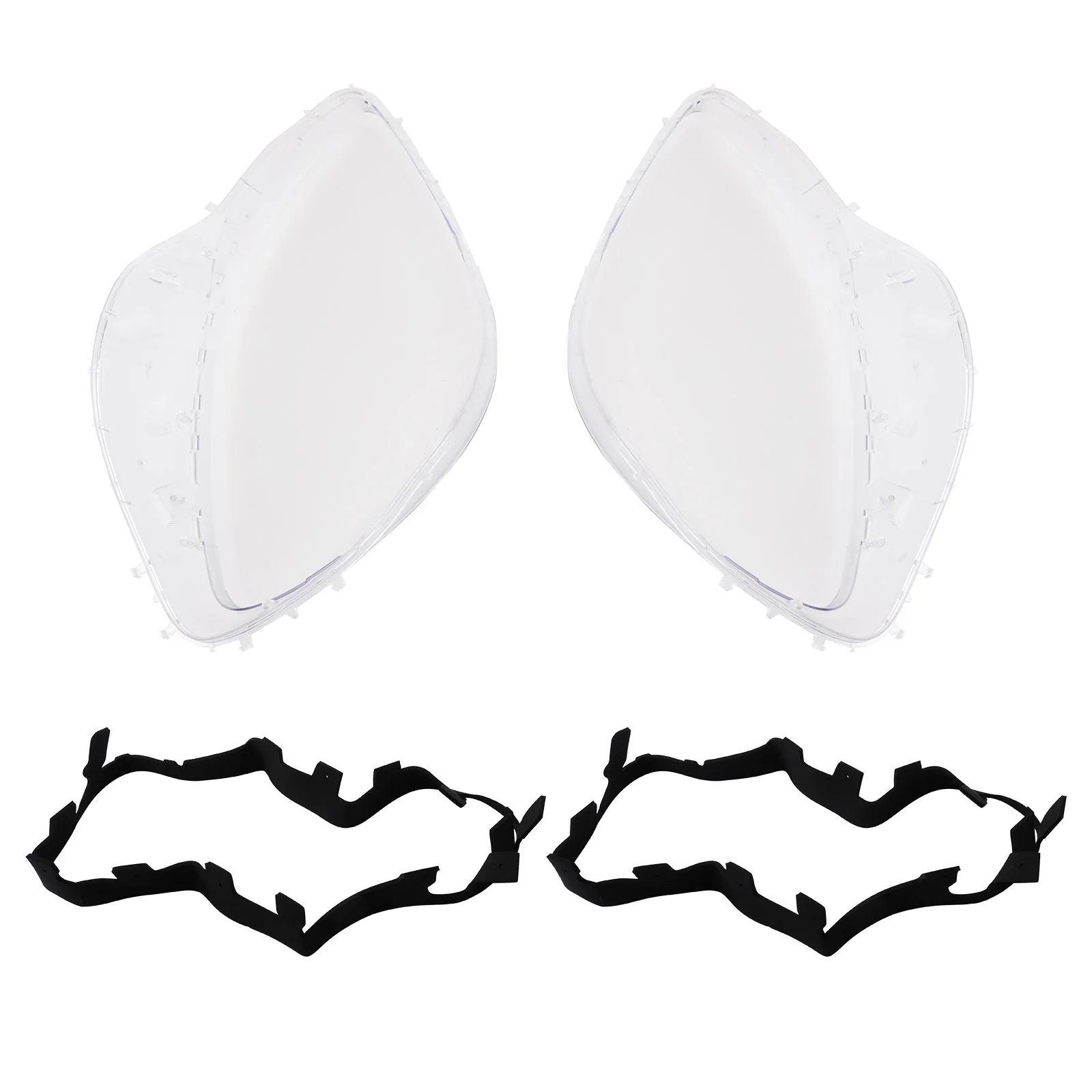 

Headlight Lens Cover Front Pair for Corvette C6 2005-2013 Front L+R 25785290