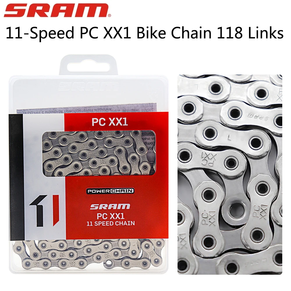 

SRAM PC XX1 Силовая цепь 11 скоростей 118 звеньев 11 S 11 в полый горный велосипед цепь PCXX1 оригинальные запчасти для велосипеда