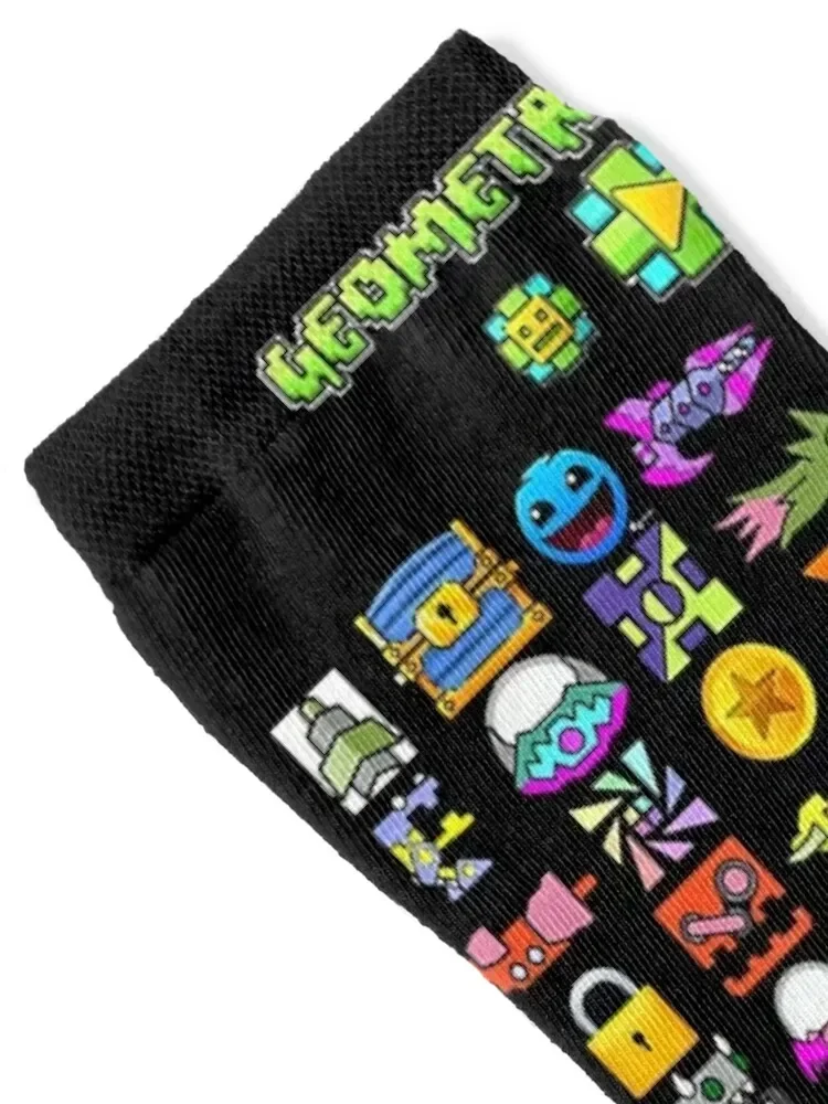 Geometry Dash Socks designer Run Ladies Socks Men's