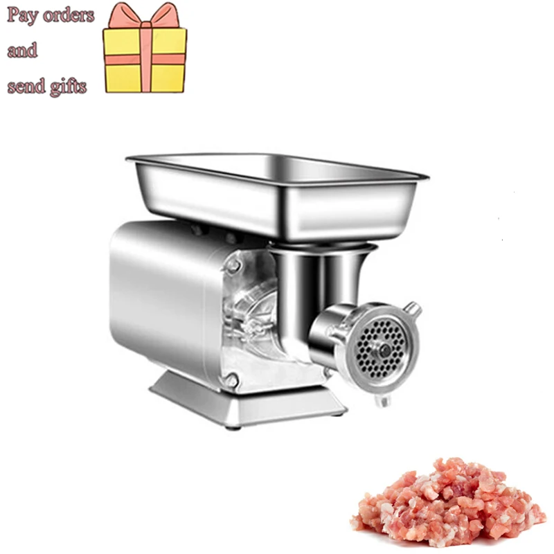 

Electric Meat Grinder, Stainless Steel Sausage Filler, Household Kitchen Food Processor