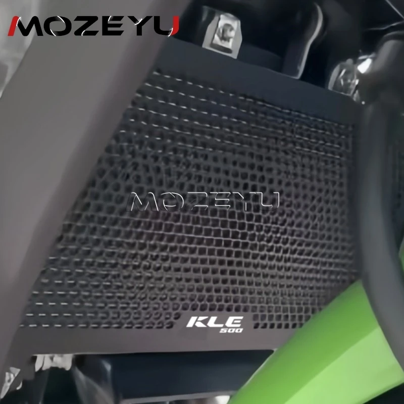 

For Kawasaki KLE500 SE ABS 2026 KLE 500 Aluminium Radiator Guard Grille Cover Protector Protection Motorcycle Accessories kle500
