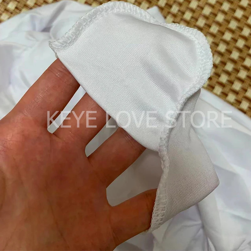 Imagem -05 - Universal Stretch Spandex Cadeira Covers Festa de Casamento Banquete Decoração do Hotel Branco e Preto 50 Pcs 100 Pcs