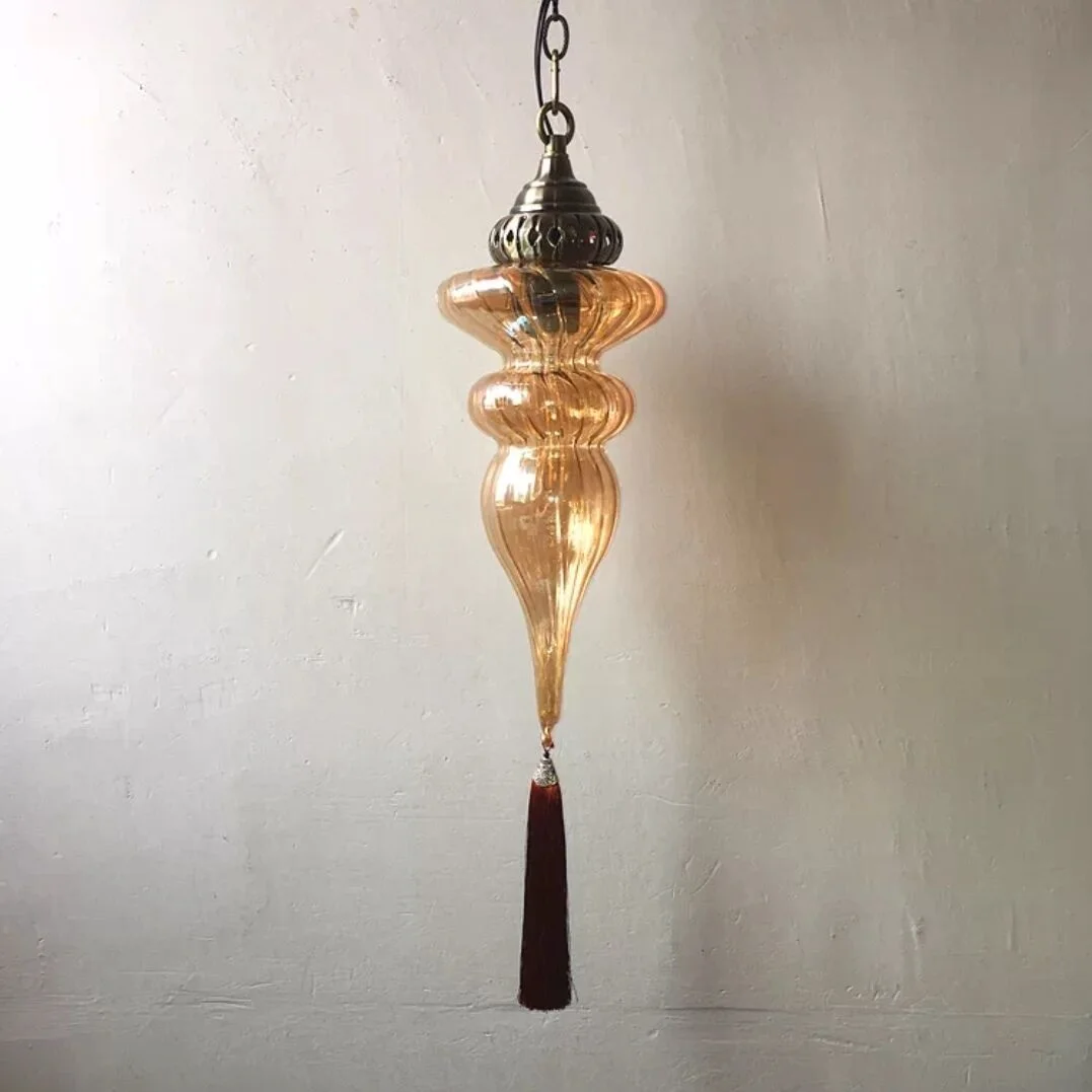 Newest Style Turkey Ethnic Customs Coffee Lamp Romantic Cafe Restaurant Bar Tree Pendant Light Bar Creative Pendant Lampe