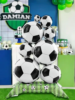 1pc Standing Football Pile of Aluminum Foil Balloons, Suitable for Football Field…