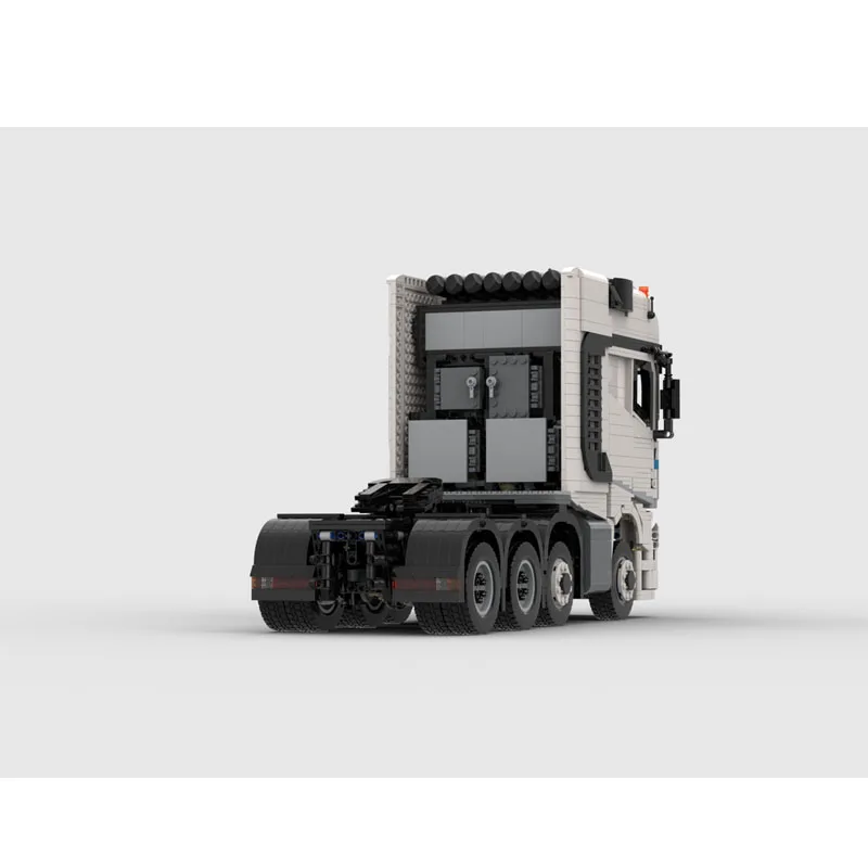 

MOC-220551 New Cargo Transport Truck 8X4 Remote Control Tractor Truck Building Block Model3170parts Boys Children's Birthday Toy