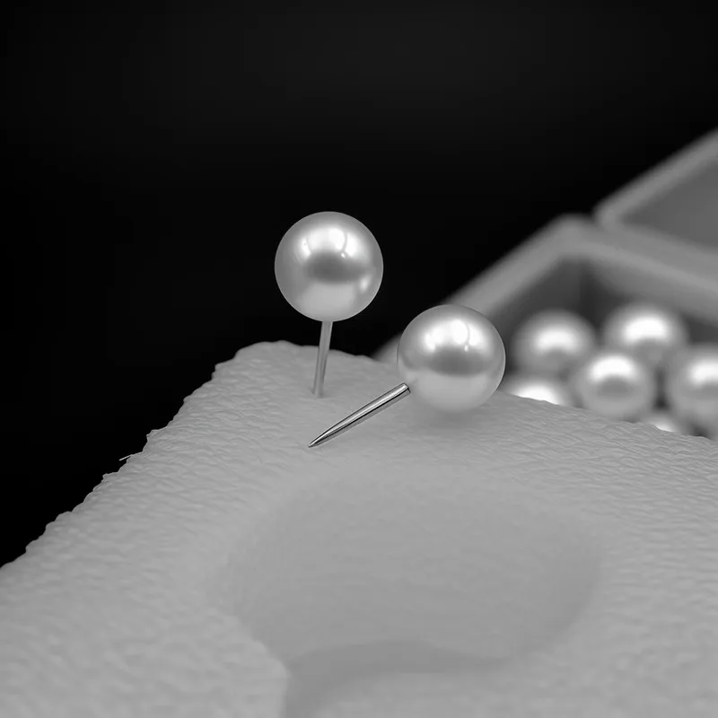 135 pcs Decorative Pearl Map Pins, Safe Round Head Grip and Elegant Decorative Look, ideal for Home Cork Board