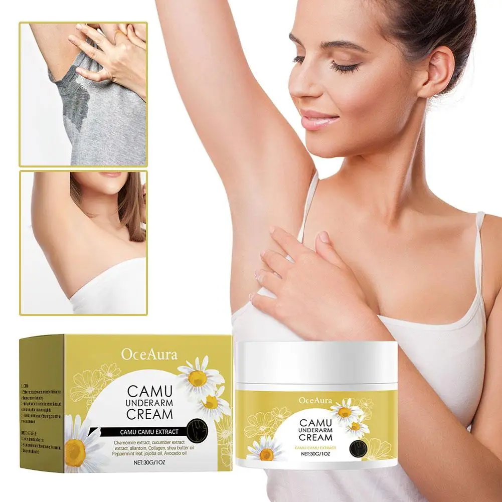 فيتامين C كريم تبييض البشرة كريم تفتيح البشرة للرقبة الإبط الكوع الفخذ الداخلي والركبتين ، تحسين بلادة تحت الإبط I1H8