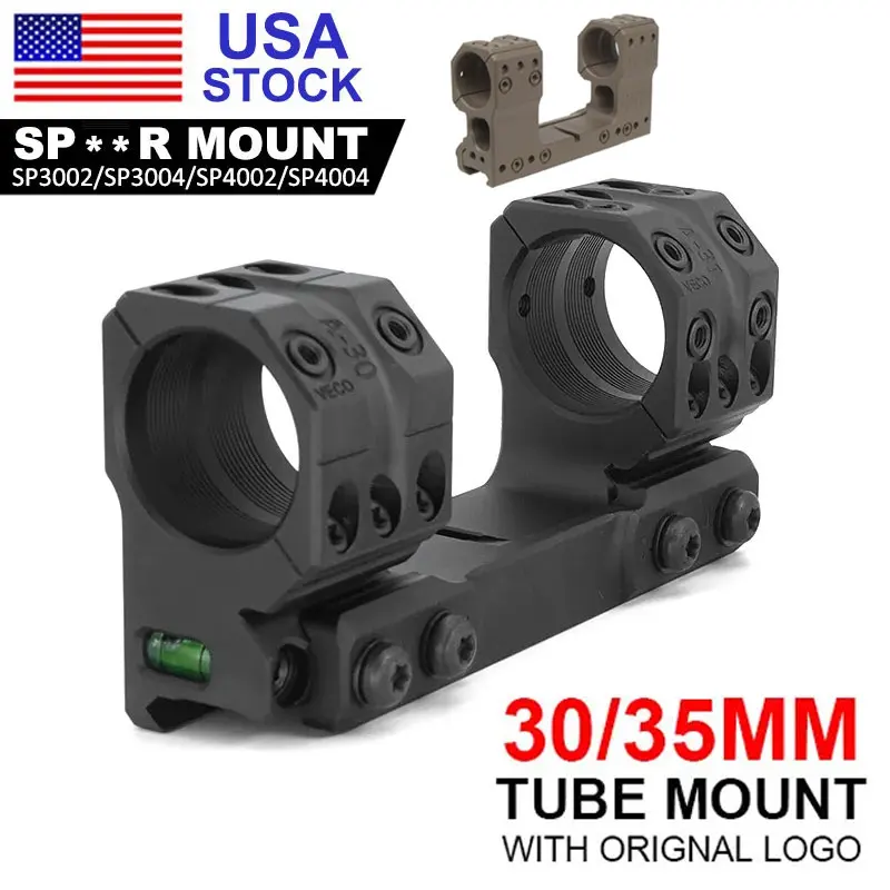 

【US SHIPPING】 SP**R Ideal Scope Mount System (ISMS) for 30/35mm Tube Rifle Scope 20mm Picatinny Rail Optic Sight Scope Mount