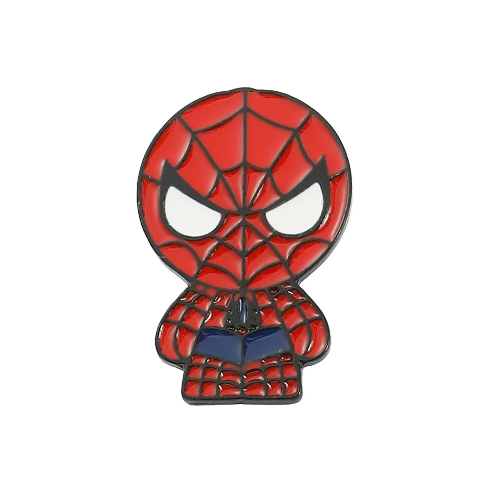 Disney Anime SpiderMan spille distintivi per zaini vestiti spilla accessori spilla smaltata spilla Manga regalo per bambini