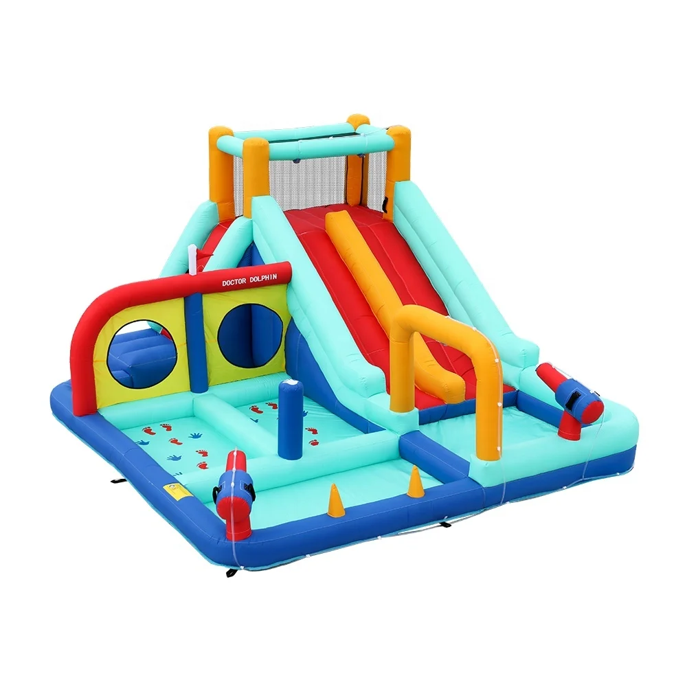 

For Indoor/Outdoor Jump Bounce Castle With Slide Fun Bouncy Bouncer For Home Or School On Sale