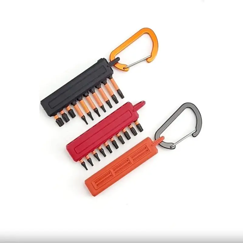 1/3pcs Hex Shank Screwdriver Bit Holder Portable 10 Holes Storage Case Organizer Screw Driver Head Drill Bits Stand Case Tools