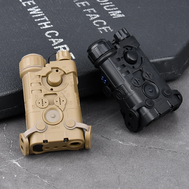 Tactical PEQ15 MAWL C1 DBAL A2 NGAL Dummy Laser Box Virtual Battery Case Airsoft Weapon Laser Model No Function Fit 20mm Rail