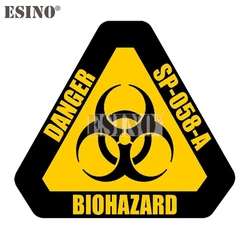 Car Styling Creative Warning Danger Biohazard SP-058-A Cartoon PVC Waterproof Car Body Sticker Pattern Vinyl